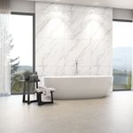 PISO RETIFICADO OREGON OFF WHITE ACETINADO 76X76 (CX 2,87M²) RT76301 EMBRAMACO