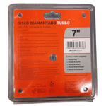 DISCO DIAMANTADO TURBO SECO 180X22,2MM 80.13 FOXLUX