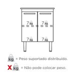 GABINETE AÇO LAVANDERIA VÊNUS 60 X 91 X 53CM BRANCO P89437 COZIMAX