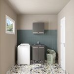 GABINETE AÇO LAVANDERIA VÊNUS 60 X 91 X 53CM PRETO P102846 COZIMAX