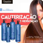 Kit Cauterização E Hidratação Duetto Professional 