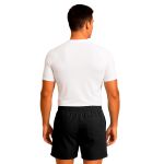 Short Moda Praia Tactel Leve Preto Liso