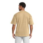 Camiseta Oversized Algodão Masculina Bege