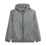 Jaqueta Corta Vento Impermeável Masculina Cinza