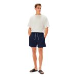 Bermuda Linho Premiun Masculina Azul Marinho