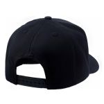 Boné Preto Snapback 5 Paineis 