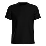 Camiseta Preta 100% Algodão Fio 30.1 Premium 