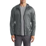 Jaqueta Corta Vento Impermeável Masculina Cinza