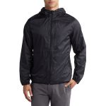 Jaqueta Corta Vento Impermeável Masculina Preto