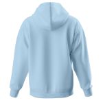 Blusa De Moletom Canguru e Capuz Azul Bebe