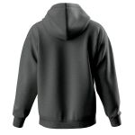 Blusa De Moletom Canguru e Capuz Chumbo
