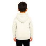 Blusa De Moletom Canguru e Capuz Off White Infantil