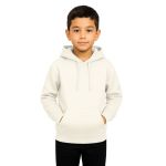 Blusa De Moletom Canguru e Capuz Off White Infantil
