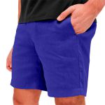 Bermuda Linho Premiun Masculina Azul Royal