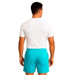 Short Moda Praia Tactel Leve Azul Bebe Liso
