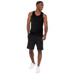 Camiseta Regata De Algodão Masculina Preta