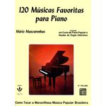 Método Para Piano 120 Músicas Favoritas Mário Mascarenhas