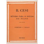 Método Para Piano B. Cesi - Exercícios E Escalas