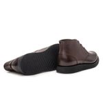 Bota Masculina Ankle Boot Cheville Café