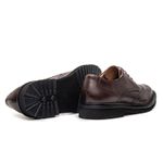Sapato Masculino Brogue Café