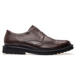 Sapato Masculino Brogue Café