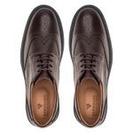 Sapato Masculino Brogue Café