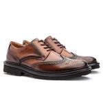 Sapato Masculino Brogue Whisky