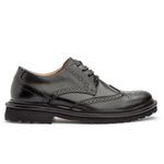 Sapato Masculino Brogue Preto