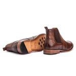 Bota Masculina Chelsea Sola De Couro com Antiderrapante Floater Tam