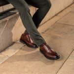 Sapato Masculino Brooklin Castanho
