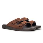 Sandália Jersey Sued Ferrugem