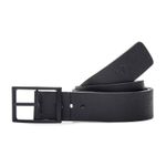 Cinto Casual Em Couro Dupla Face 4 cm largura Preto / Café
