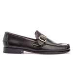 Sapato Mocassim Argentino Em Couro Sola De Couro Absolut Preto