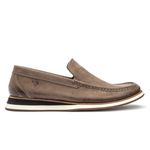 Mocassim Casual Masculino Nobuck Grey