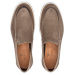 Mocassim Casual Masculino Nobuck Grey