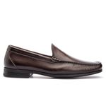 Sapato Masculino Mocassim Em Couro Absolut Café