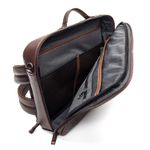 Mochila 3 em 1 em Couro Conhaque