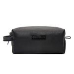 Necessaire Em Couro com 1 Divisória Preto