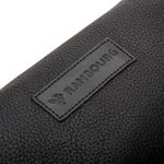 Necessaire Em Couro com 1 Divisória Preto