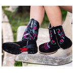 Bota Texana Feminina Bico Quadrado
