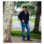 Botina Texana Masculina Vermelha Bico Quadrado