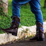 Bota Texana Feminina Cano Alto 