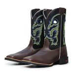 Bota Masculina Tribal Verde