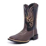 Bota Texana Masculina Cano Longo 