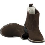 Botina Texana Masculina Marron 