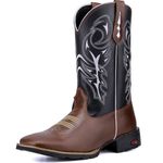 Bota Texana Masculina Detalhe em Prata