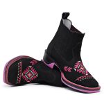 Botina Texana Feminina Tribal Jump Rosa