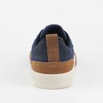 Tênis Randall Lona Euro - Jeans escuro-palha