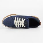 Tênis Randall Lona Euro - Jeans escuro-palha