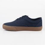 Tênis Randall Lona Básico Leeds - Azul Marinho-Crepe